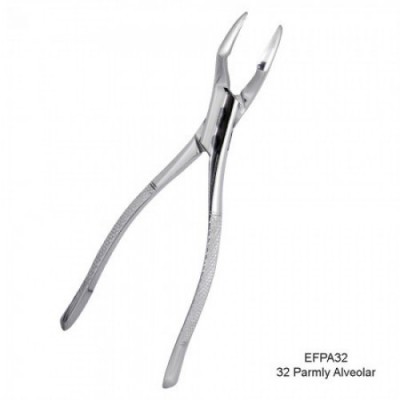 32 Parmly Alveolar Forceps Upper Canines, Premolars & Molars